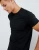 Import Guangzhou Factory Supplier High Quality Soft Cotton Tshirt Slim Fit Black Tshirt from China