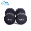 Gym Fitness Equipment Accessories and PU Dumbbell Polyurethane Dumbbell