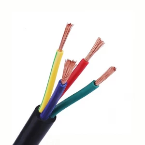 H05vvh-F 2 Core 0.75mm2 1.0mm2 VDE Standard PVC Sheath Power Cables