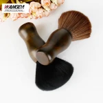 Hair Clean Hairbrush Wood Handle Barber Hairdresser neck dusters and brushes cosmetic neck brush
