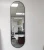 Import Half Circle Custom Stainless steel Framed hotel bedroom decorative Mirror from China