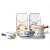 Hand-painted ceramic handle dishes set breakfast plate cereal bowl combination tableware