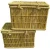 Import Handicraft Eco friendly Fruits/Vegetables/Cloths/Kids Toys Storage boxes/Bins from India