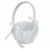 Import Handmade wedding basket romantic wedding ceremony party pearl garland satin bowknot love case flower girl basket new from China
