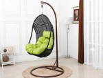 Hanging poly rattan Outdoor patio garden balcony swing