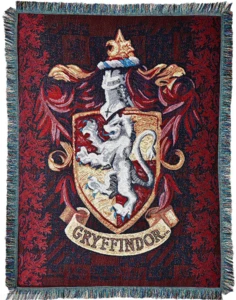 Harry potter tapestry on the wall or sofa