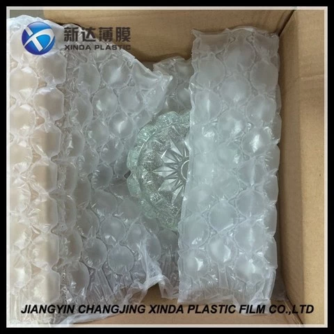 HDPE Material Air Pillow Air Cushion Bags Of Sealed Air With Inflatable Packaging