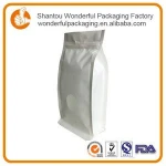 Heat sealing kraft paper bag for food packing