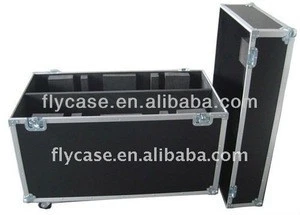 heavy duty dj sound box/aluminum LED flight case&box with foam