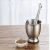 Import Herb Spice Tools Stainless steel Mortar and Pestle Garlic grinder from China