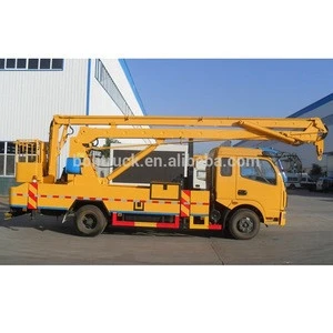 high altitude operation truck aerial platform vehicle for  up and down lifting operations