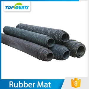 High density noise proof interlocking futsal mats rubber gym flooring