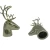 Import High-end quality luxury deer head zinc alloy perfume bottle cap from China