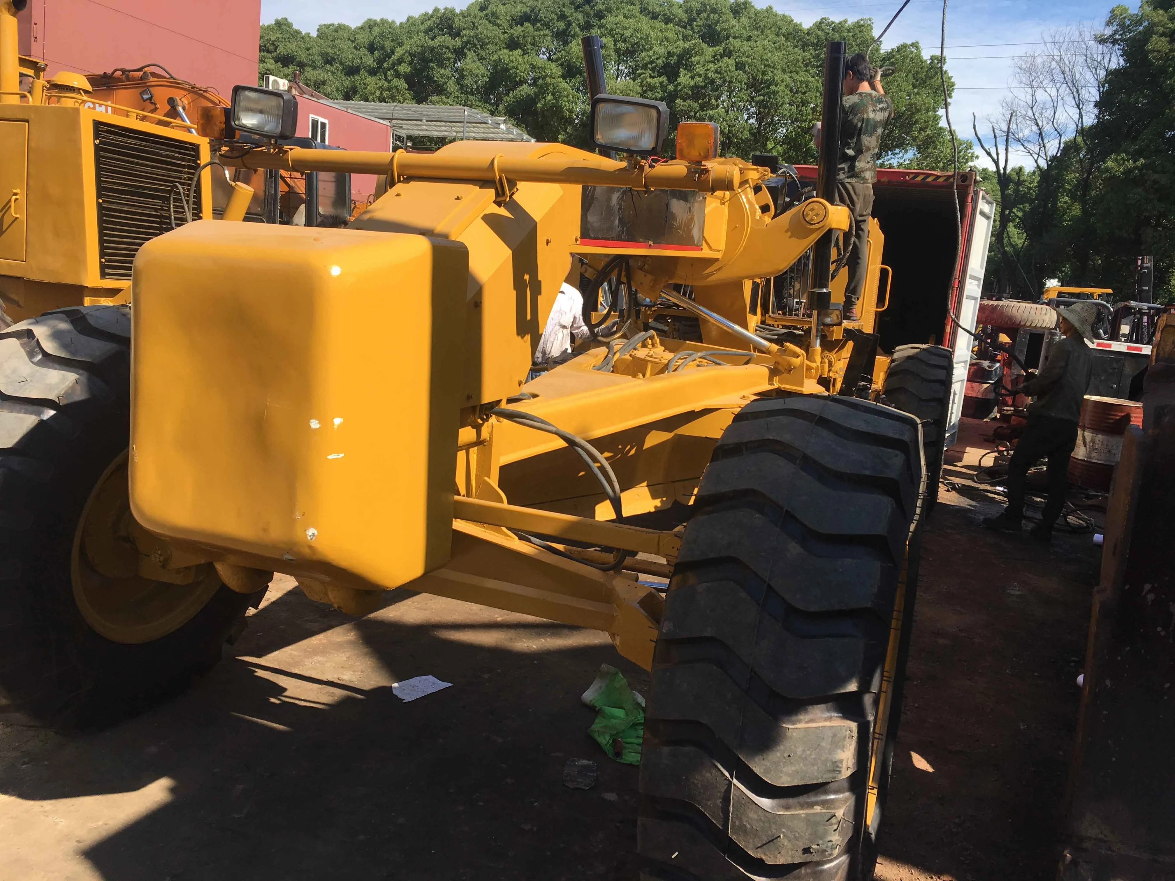 High good quality Cat 140G Road Machinery Motor Graders Made in Japan for Sale