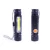 High power COB T6 led flashlight usb rechargeable led flashlight with magnet