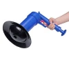 High Pressure Strong Water Impact Pressure Pump Cleaner Unclogs Toilet Hand Powered Plunger Set Pipe Sewer Dredger