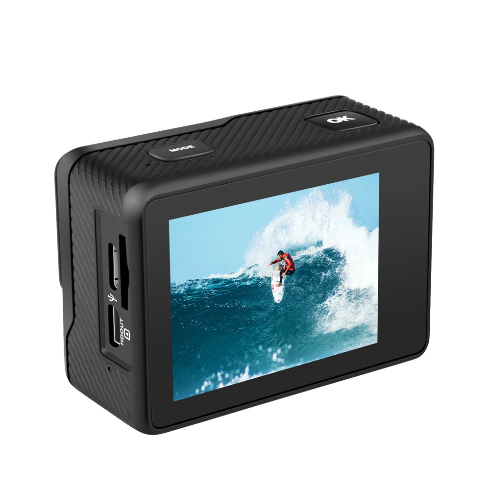 High quality  4K 60FPS sport camera action camera 4k wifi ultra hd with mic