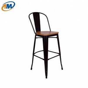 High Quality Bar Furniture Dining Industrial Metal Table and Chair Sets