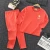 Import High quality Casual Baby Clothing sets Kids Velvet Hoodie 2Pcs Tracksuit from China