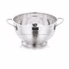 High quality cooking tool deep stainless steel colander