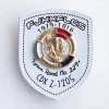 High Quality Factory Directly Sales Custom Golden Metal label With High Quality