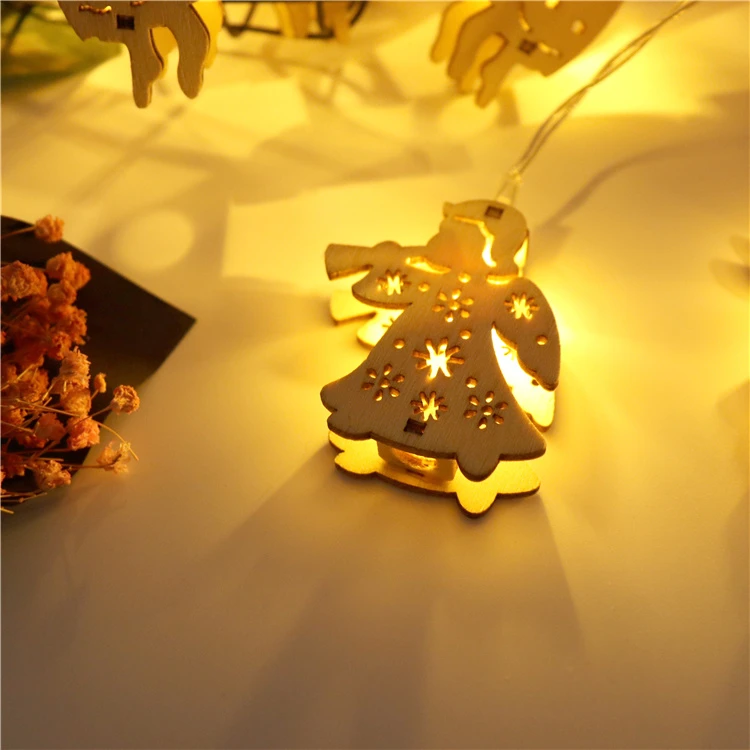 High Quality Fairy Outdoor Decoration Led Night String Lights Battery Operated