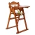Import High Quality Floding Wood Baby Highchair kids Feeding Chair for Restaurant from China
