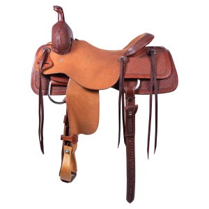 High Quality Horse Racing Saddles Pure Leather Bates Advanta Saddle with Cair