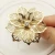 Import High quality Metal Silver flower  napkin rings gold for Wedding Party hotel Decoration from China