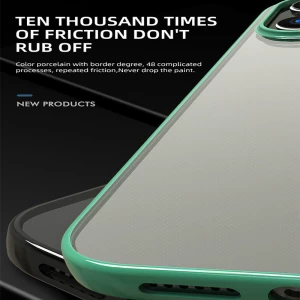 High Quality Mobile Accessories Clear Acrylic Cover TPU Phone Case Back Cover for Apple Phone 12 12pro