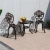 Import High quality outdoor furniture garden balcony cafe round table high tea table die casting aluminum table from China