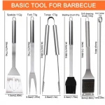 High Quality Outdoor Kitchen Portable Stainless Steel Grill BBQ Charcoal Accessories BBQ Tool