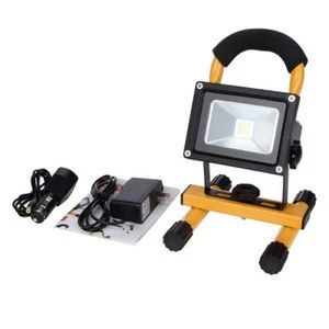 High Quality Outdoor Portable Led Flood Light 10w 20w 30w 50w Rechargeable Floodlight, Rechargeable Emergency Led Spot Light