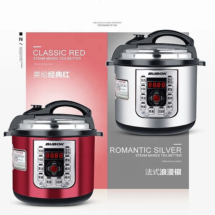 High Quality stainless steel electric hot pot with non stick coating Inner Pot electric stew pot electric slow cooker
