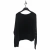 High Quality Womens Solid Color Autumn Warm Acrylic Wool Pullover Sweater