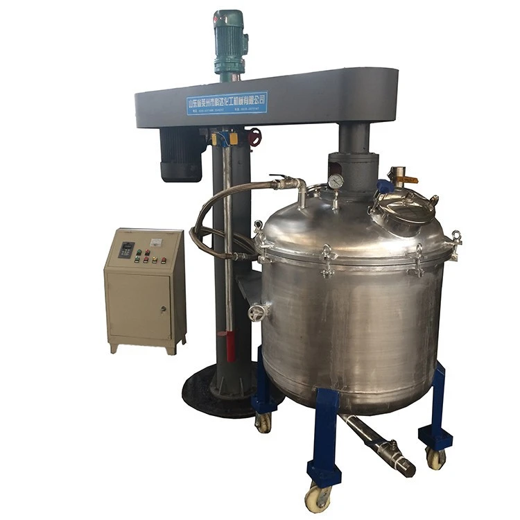 High-speed Vacuum defoaming disperser  for making pesticide/sizing agent alcoholic/latex