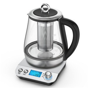 High standard 1500w electric water kettle multi functional 1.5l glass health pot