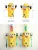 Import Home Bathroom Products Cute Design Set Cartoon yellow Toothbrush Holder Automatic Toothpaste Dispenser Toothpaste from China