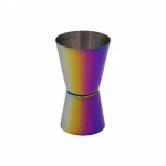 Home Kitchen or Bar tools Food Grade All Stainless Steel Double Sides Measuring Cup