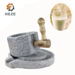 Home use manual Small Stone Wet Grain Mill Corn Wheat Sesame Flour Grinding