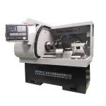 Horizontal automatic metal cnc turret lathe machine prices tool equipment CK6432A