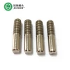 Hot fasteners double threaded bolt