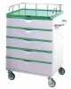 Hot products forhospital furniture high quality medical first-aid trolley for sale