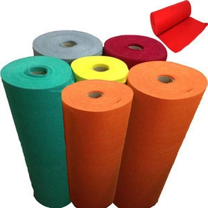 Hot quality stable color polyester needle felt filter cloth