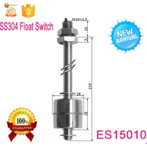 Hot sale  0-110V Stainless Float Switch  Steel Tank Pool Water Level Liquid Sensor ES15010 1A1