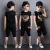 Import Hot sale 2 pieces summer fancy style t shirt shorts matching kids clothing set for boy from China