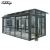 Import hot sale aluminum frame profile frame glass sun room from China