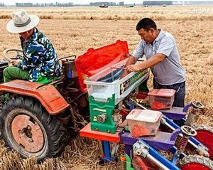 Hot sale China good quality rice seeder for tractor