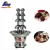 Import hot sale chocolate fondue machine/for wedding commercial/home chocolate fountain 2 towers factory price from China