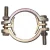 Import hot sale Double bolt clamp,hose clamp small hose clamps factory price from China